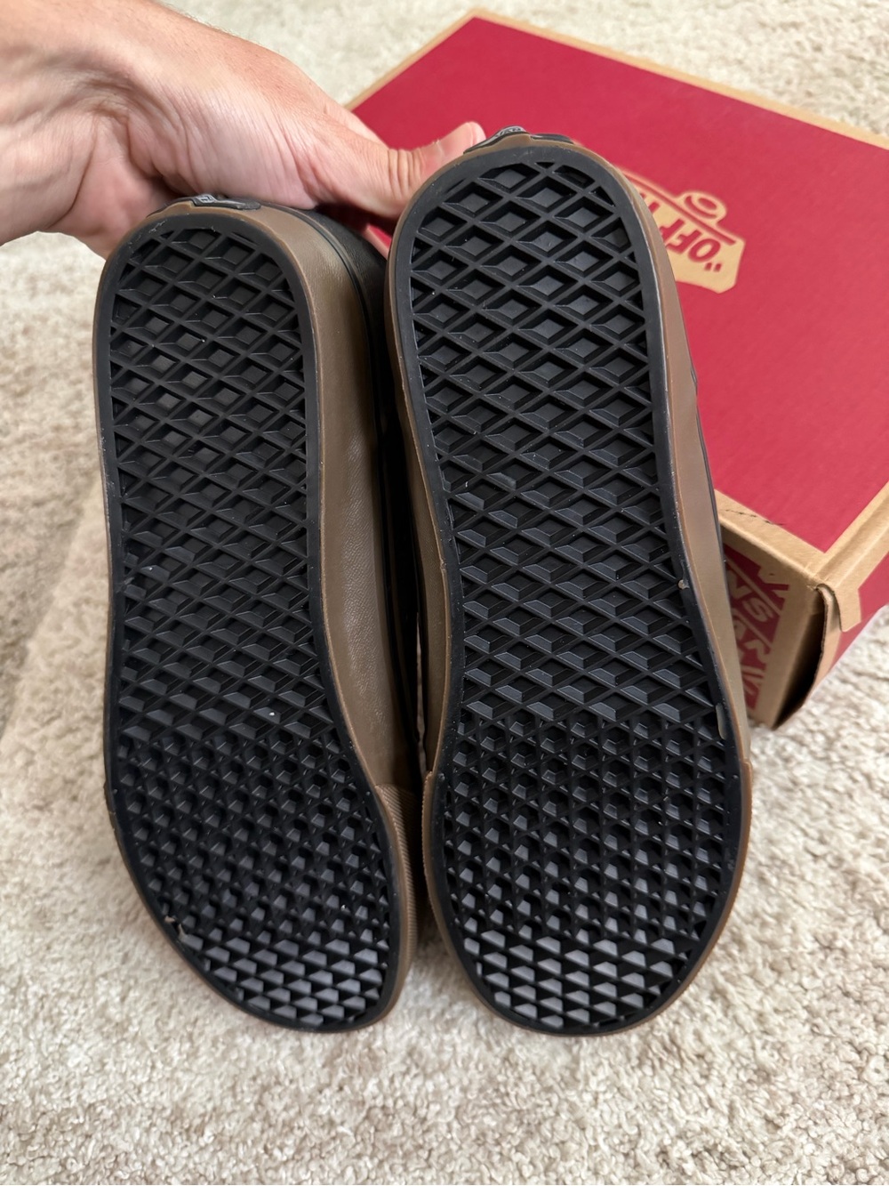 NWT Vans Bishop Waxed Denim Black/Gum Men’s Size 10.5 NEW - Picture 5 of 6
